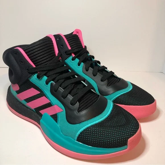 NEW Adidas Marquee Boost Basketball Shoes Miami Vice EH2373  display picture 3